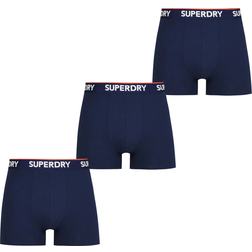 Superdry Organic Cotton Classic Boxer 3-pack - Richest Navy