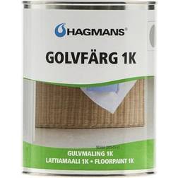 Hagmans 1K Golvfärg Gray-Blue 1L