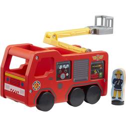 Character Fireman Sam Wooden Jupiter & Figure