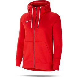 NIKE Women's Team Club 20 Full Zip Hoodie - Uni Red/White