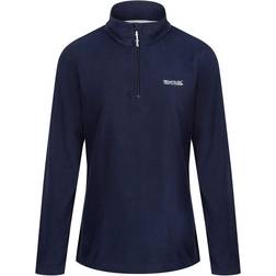 Regatta Women's Sweetheart Lightweight Half-Zip Fleece - Black/Blackcurrant