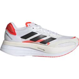 Adidas Adizero Boston 10 W - Cloud White / Core Black / Solar Red