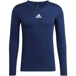 Adidas Team Base Long Sleeve T-Shirt Men - Team Navy