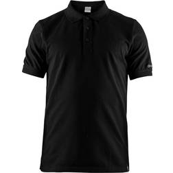 Craft Casual Polo Pique Shirt - Black