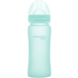 Everyday Baby Biberón de cristal 300 ml rosa