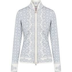 Dale of Norway Christiania Women's Jacket - Off White/Metal Grey