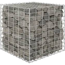 vidaXL Gabion Plantenbak Verhoogd Kubus 60x60x60 cm Staaldraad