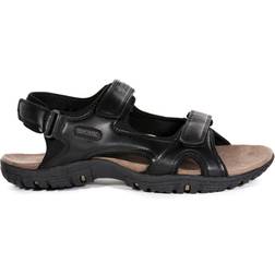 Regatta Sandalias Haris para hombre - Gris/Negro