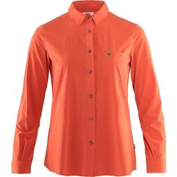 Fjällräven Övik Lite Shirt LS W - Rowan Red