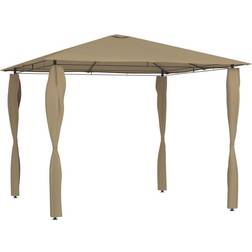 vidaXL Gazebo with Sidewall 3x3 m