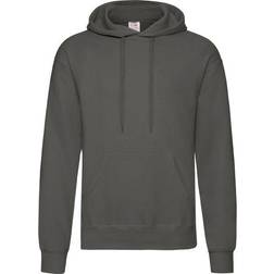 Fruit of the Loom Classic Hooded Sweat - Light Graphite