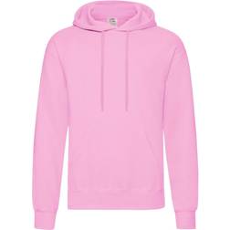 Fruit of the Loom Classic Hooded Sweat - Light Pink