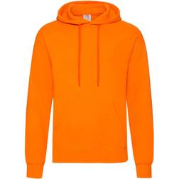 Fruit of the Loom Classic Hooded Sweat - Orange