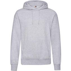 Fruit of the Loom Classic Hooded Sweat - Heather Grey