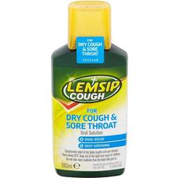 Lemsip Cough for Dry Cough & Sore Throat 180ml Liquid