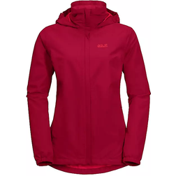 Jack Wolfskin Stormy Point Jacket W - Scarlet