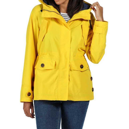 Regatta Kimberley Walsh Ninette Lightweight Hooded Waterproof Jacket - Yellow Sulphur