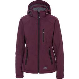 Trespass Bela II Giacca Impermeabile Softshell Donna Bordeaux Scuro - Viola Antico