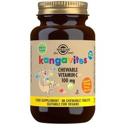 Solgar Kangavites Chewable Vitamin C 100mg 90 stk