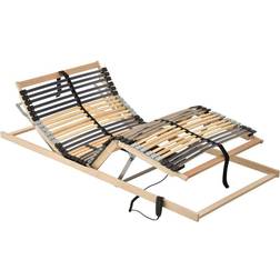 vidaXL Ribbotten 42 ribbor Sängram 90x200cm