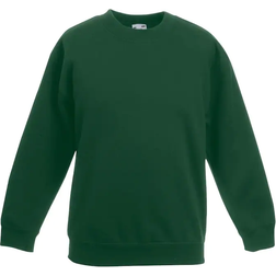 Fruit of the Loom Kid's Classic Set In Sweatshirt - Bottle Green (62-041-038)