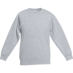 Fruit of the Loom Kid's Classic Set In Sweatshirt - Heather Grey (62-041-094)