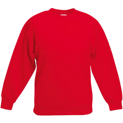 Fruit of the Loom Kid's Classic Set In Sweatshirt - Red (62-041-040)