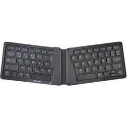 Targus Antimicrobial Folding Ergo Keyboard AKF003FR Bluetooth 5.1