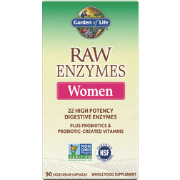 Garden of Life Raw Enzymes Women 90 stk