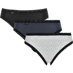 Sloggi 24/7 Weekend Tai Brief 3-pack - Black