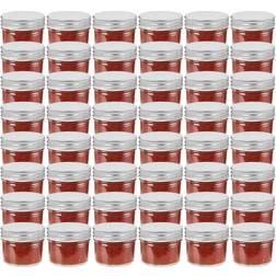 vidaXL Jam Contenitore da Cucina 48pcs