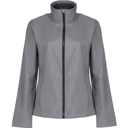 Regatta Women's Ablaze Printable Softshell Jacket - Rock Gray/Black