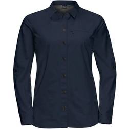 Jack Wolfskin Lakeside Roll-Up Shirt - Blue