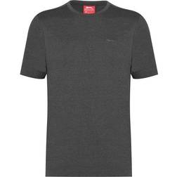 Slazenger Plain T-shirt - Charcoal Marl