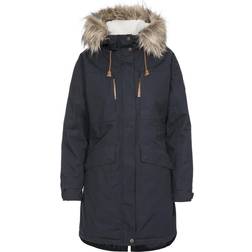 Trespass Faithfull Women's Waterproof Parka Jacket - Dark Grey