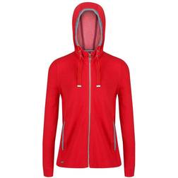 Regatta Women's Ramana Full Zip Hooded Fleece Jacket - True Red