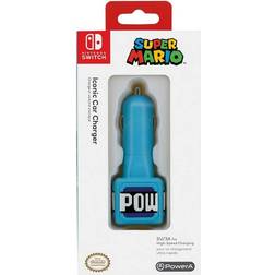 PowerA Nintendo Switch POW block Design Car Charger - Blue