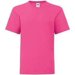 Fruit of the Loom Kid's Iconic 150 T-shirt - Fuchsia (61-023-057)