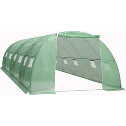 vidaXL 48161 24m² Rustfrit stål Plast
