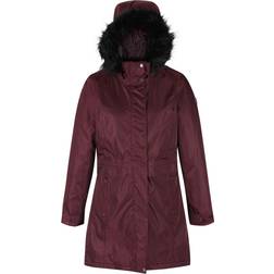 Regatta Women's Lexis Waterproof Insulated Parka Jacket - Dark Burgundy