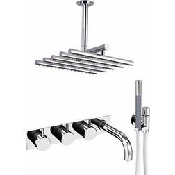 Vola 5414C-051A-16 Krom, Rustfrit stål