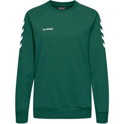 Hummel Felpa da donna hmlGO cotton - Vert