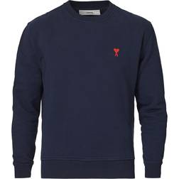 Ami Paris Ami De Coeur Sweatshirt - Navy