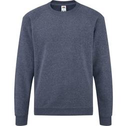 Fruit of the Loom Kid's Raglan Sleeve Sweatshirt - Heather Navy