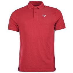 Barbour Sports Polo Shirt - Biking Red