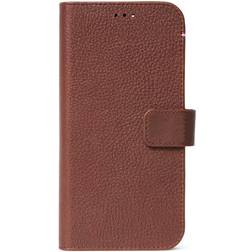 Decoded Portefeuille détachable 2 en 1 en cuir pour iPhone 12 Pro Max Brun Marron