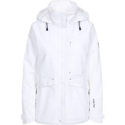 Trespass Voyage Women's Waterproof Jacket - White