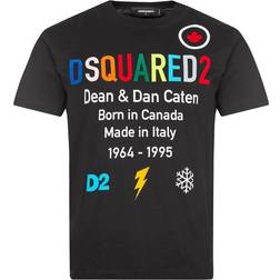 DSquared2 Rainbow Cool T-shirt - Black