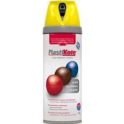 Plasti-Kote Twist & Spray Metalmaling Gul 0.4L