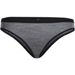 Icebreaker Siren Bikinibroekje - Gritstone Heather/Black